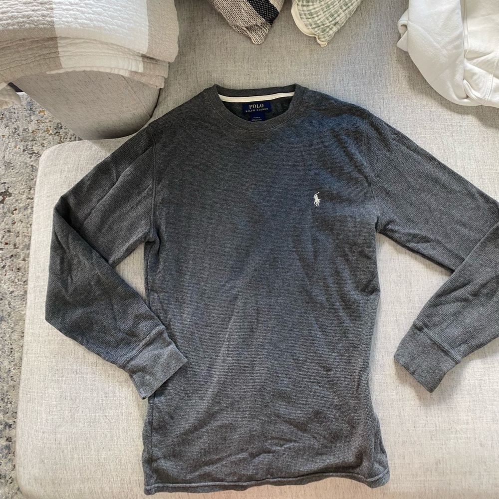 Polo long sleeve men shirt